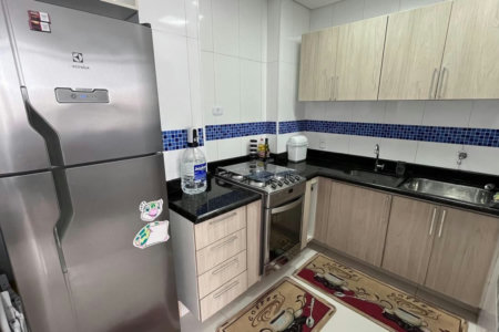 Apartamento com 1 dormitório à venda, 60 m² por R$ 490.000,00 - Gonzaga - Santos/SP