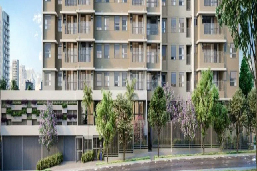 Apartamento novo com 02 Dormitórios e uma Suíte.