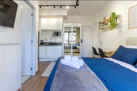 Apartamento à venda com 1 quarto em Vila Cordeiro, São Paulo, SP