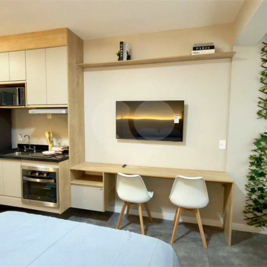 Studio novo e mobiliado com 28m² para locação na Vila Clementino, São Paulo