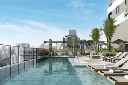Apartamento à venda com 1 quarto em Vila Olímpia, São Paulo, SP