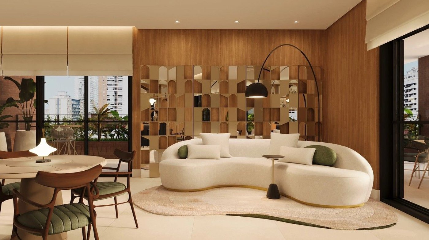 Apartamento à venda, 106 m² por R$ 1.585.872,33 - Boqueirão - Santos/SP