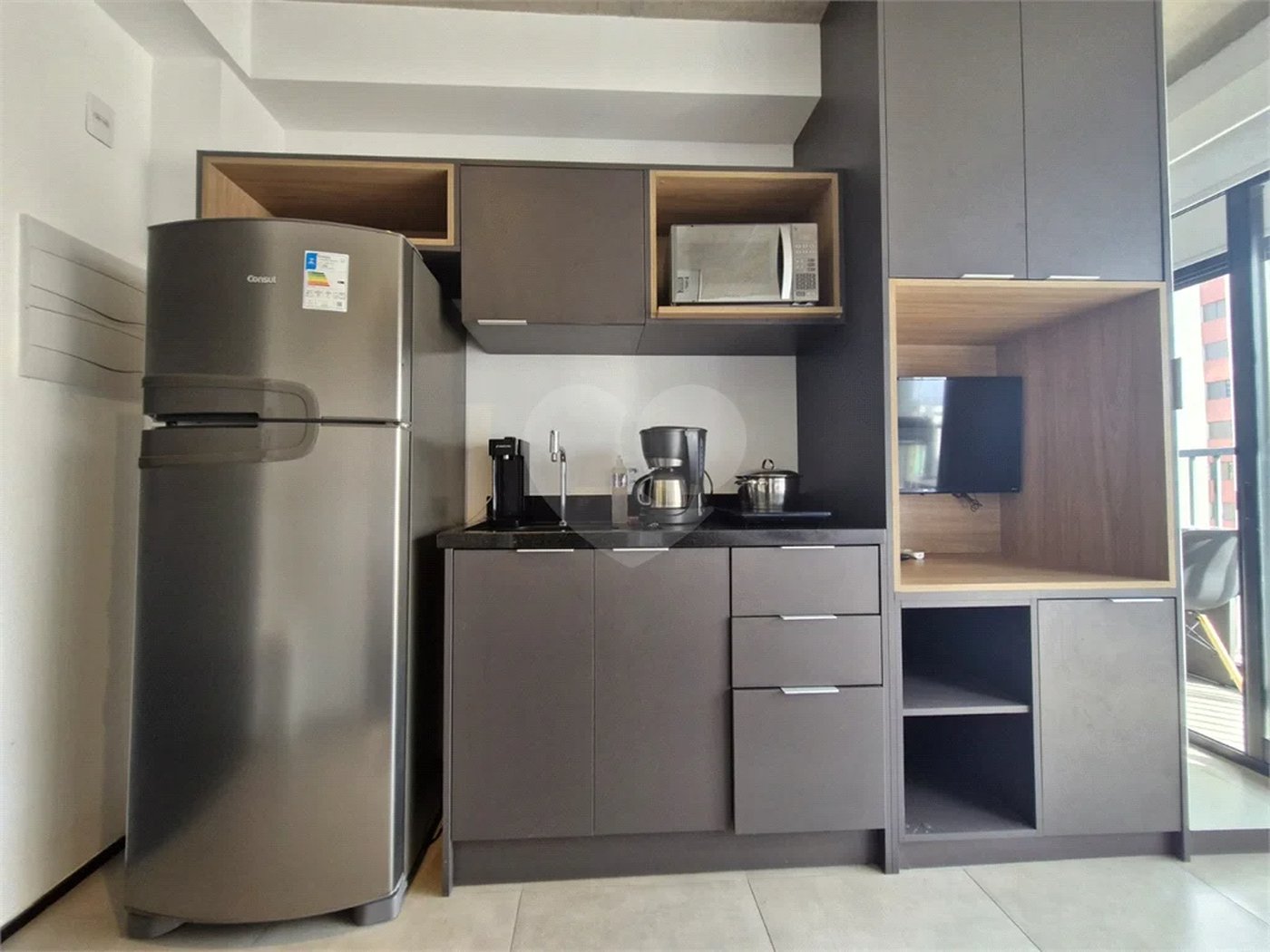 Apartamento com 18 m², 1 quarto, à venda na Bela Vista