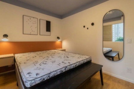 Apartamento para alugar com 1 quarto em Itaim Bibi, São Paulo, SP