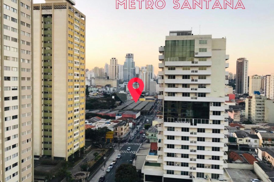 Apartamento à venda com 1 quarto em Santana, São Paulo, SP