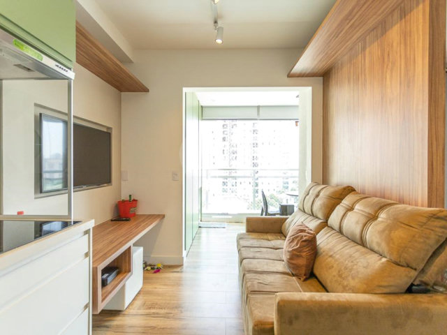 Apartamento à venda com 1 quarto em Barra Funda, São Paulo, SP