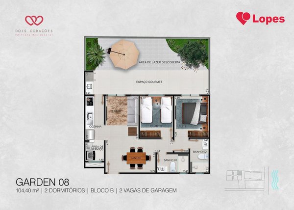 Apartamento 104m² 5
