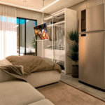 Apartamento novo com 1 dormitório com lazer completo