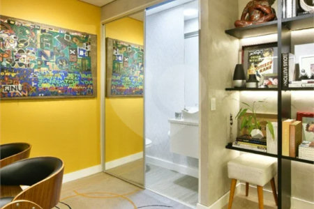 Conjunto comercial à venda em Pinheiros, 50 m², garagem