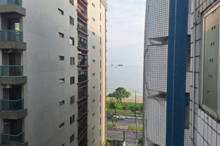Apartamento Prédio Frente Mar em Santos | 3 Dormitórios à Venda