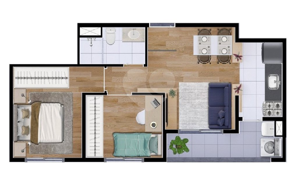 Apartamento à venda com 2 quartos em Vila Guilherme, São Paulo, SP