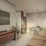 Apartamento à venda com 2 quartos, sendo 1 suíte,  em Residencial Jardins da Catalunha, Atibaia, SP