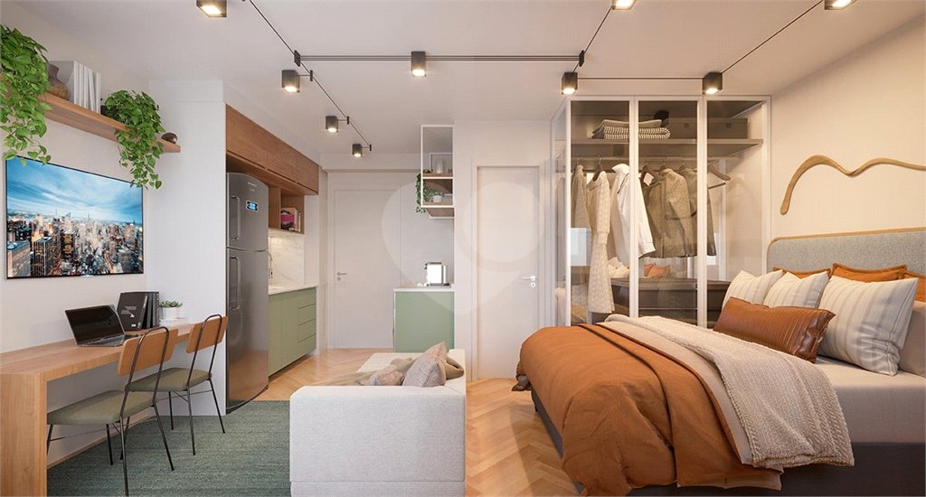 Apartamento à venda com 1 quarto em Pinheiros, São Paulo, SP