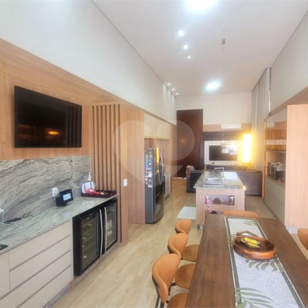 Casa à venda com 4 suítes no condomínio Sta Morriz, Campinas - SP