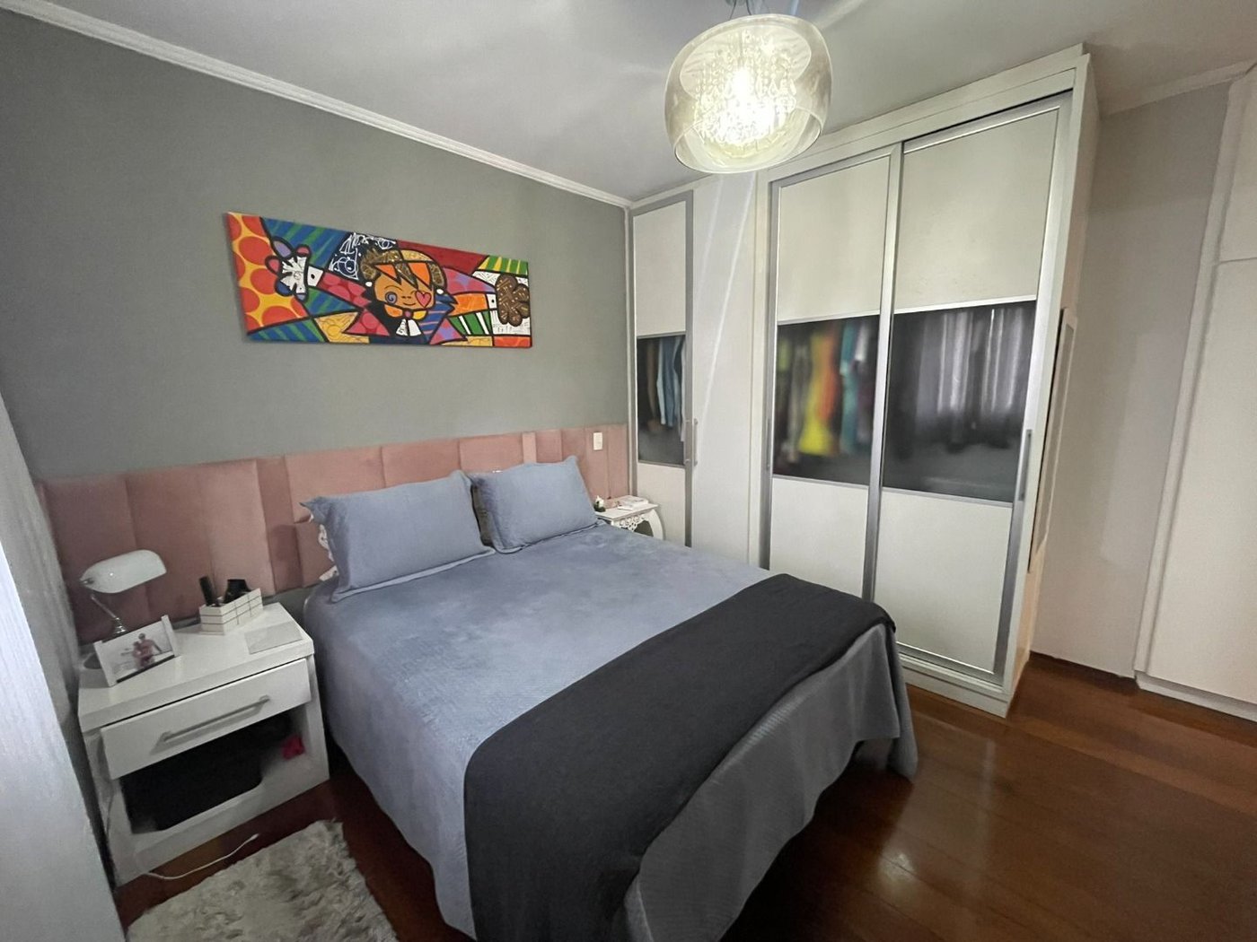 Apartamento 3 dormitórios com 2 suítes, 2 vagas demarcadas, no Embaré, Santos