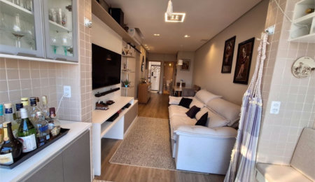 Apartamento Residencial à venda, Campo Grande, Santos - AP1089.