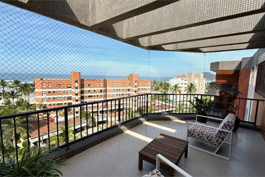 Apartamento à venda com 3 quartos, sendo 2 suítes, em Riviera de São Lourenço, Bertioga, SP