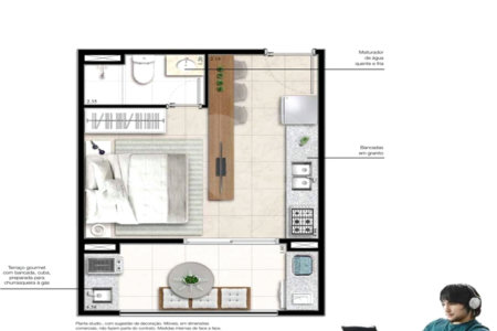 Apartamento à venda com 2 quartos, sendo 1 suíte,  em Jardim São Paulo(zona Norte), São Paulo, SP