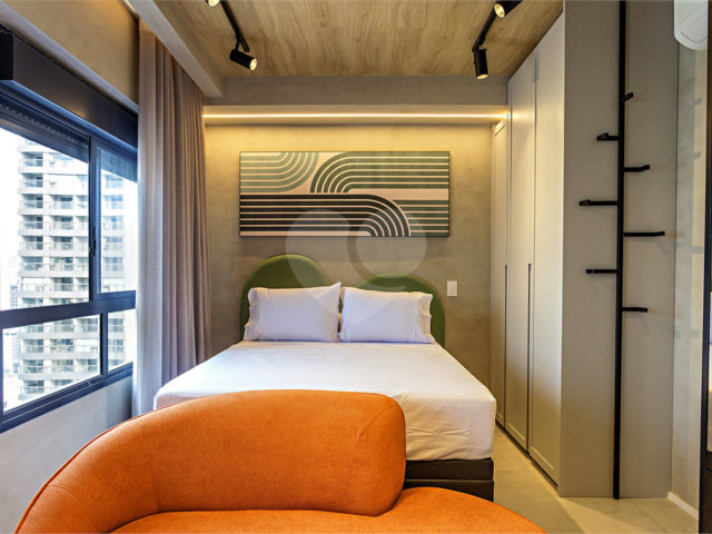 Apartamento à venda com 1 quarto em Brooklin, São Paulo, SP