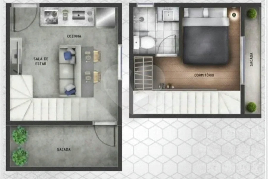 Apartamento à venda com 1 quarto em SANTANA, São Paulo, SP