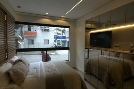 Apartamento à venda, 37 m² por R$ 368.744,00 - Centro - São Vicente/SP