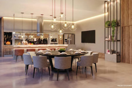 Vende-se lançamento alto padrão/Ponta da Praia com 4 dorm /suíte/wc social e de serviço/4 vagas