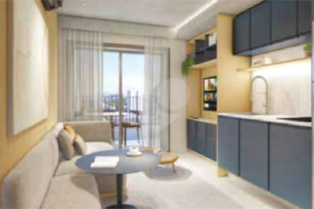 Apartamento à venda com 1 quarto em Indianópolis, São Paulo, SP