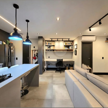 Apartamento à venda com 1 suíte em Indianópolis, São Paulo, SP