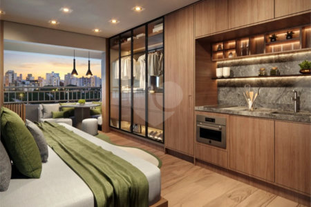 Apartamento à venda com 1 quarto em BUTANTÃ, São Paulo, SP