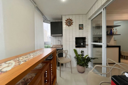 Apartamento com 3 dormitórios à venda, 94 m² por R$ 1.100.000,00 - Pompéia - Santos/SP