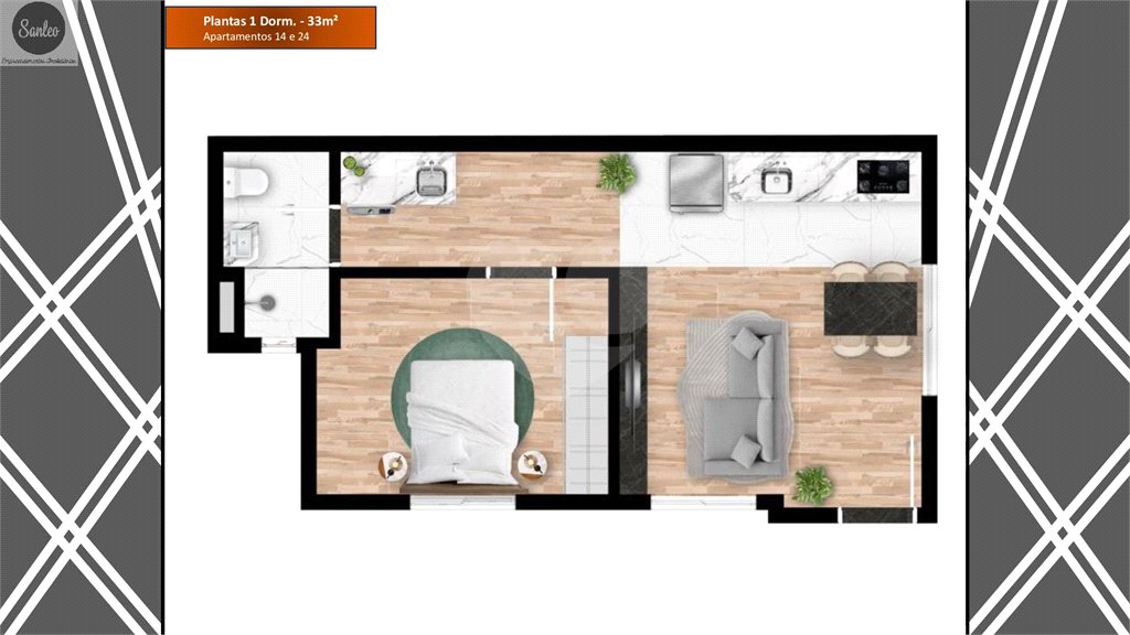 Apartamento à venda ou para alugar com 1 quarto em Jaçanã, São Paulo, SP