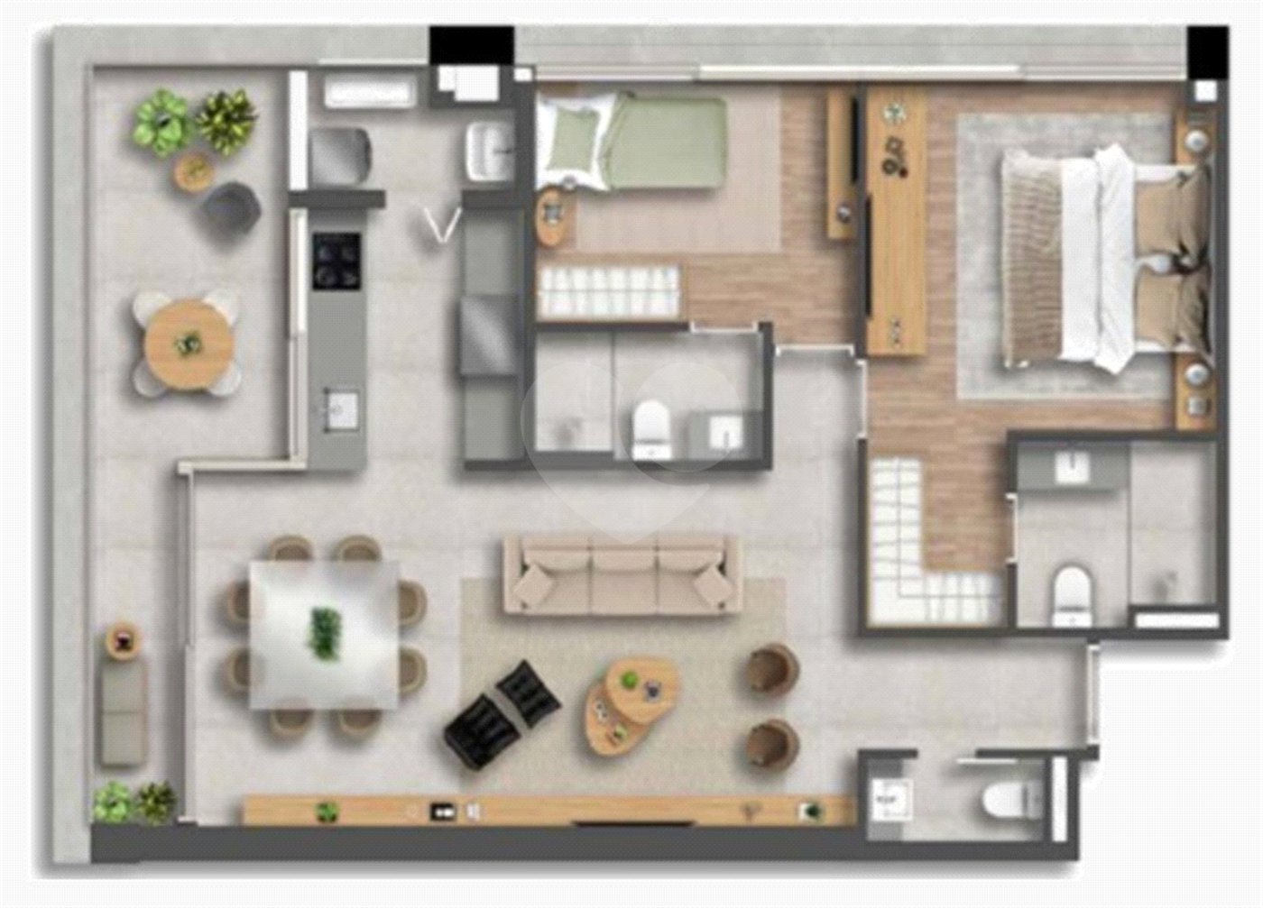 Apartamento à venda com 2 suítes em Jardim Europa, São Paulo, SP