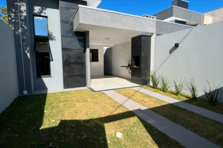 Casa à venda com 3 quartos, sendo 1 suíte,  em Bela Vista da Lagoa, Três Lagoas, MS