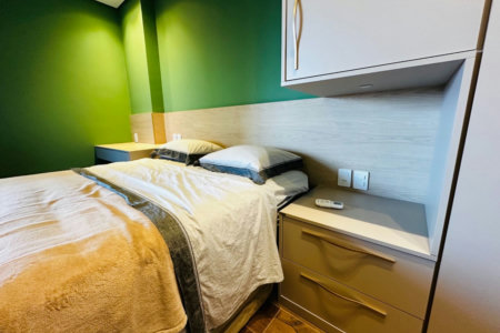 Flat com 1 dormitório para alugar, 43 m² por R$ 7.500,00/mês - Boqueirão - Santos/SP