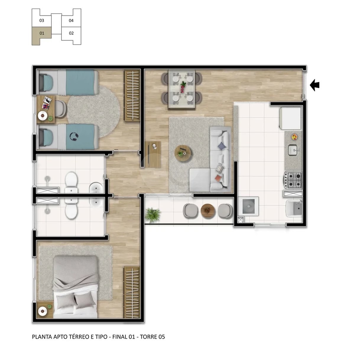 Planta 1