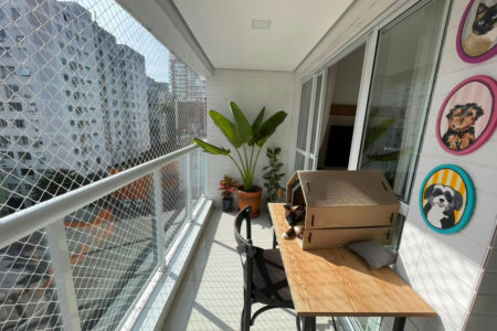 Apartamento com 2 dormitórios à venda, 74 m² por R$ 1.049.000,00 - Gonzaga - Santos/SP