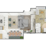 Apartamento à venda com 3 quartos, sendo 1 suíte, em Condomínio Residencial e Comercial Fazenda Santa Petronilla, Bragança Paulista, SP