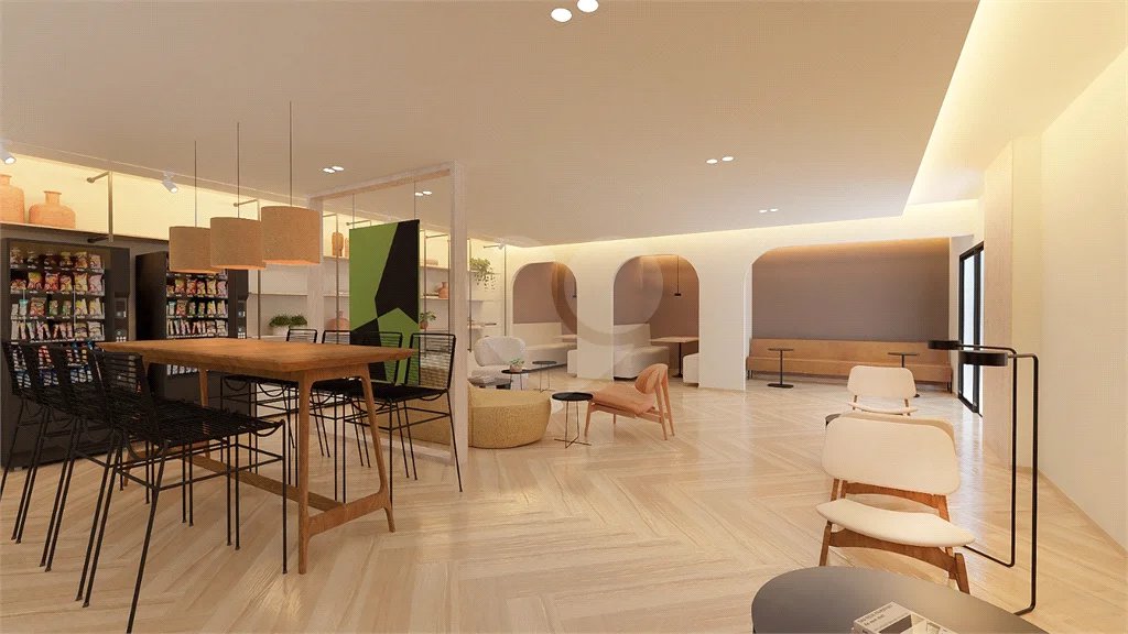 Apartamento mobiliado de 41m² à venda em Moema – 1 DORMITORIO MOBILIADO