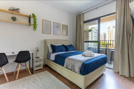 Apartamento à venda com 1 quarto em Vila Cordeiro, São Paulo, SP