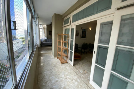 Apartamento com 2 dormitórios para alugar, 163 m² por R$ 6.400,00/mês - José Menino - Santos/SP
