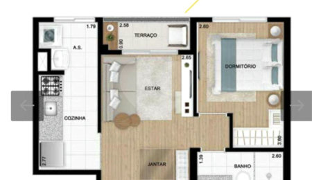 Apartamento à venda com 1 quarto em Liberdade, São Paulo, SP