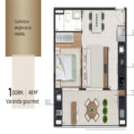 Apartamento à venda com 2 quartos, sendo 1 suíte, em Jardim São Paulo(zona Norte), São Paulo, SP