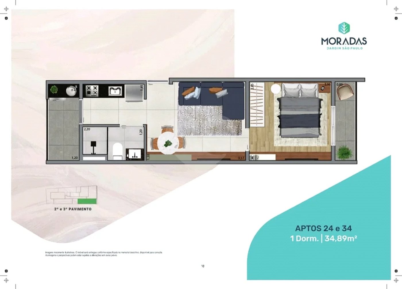 Apartamento à venda com 1 quarto em Jardim São Paulo(zona Norte), São Paulo, SP