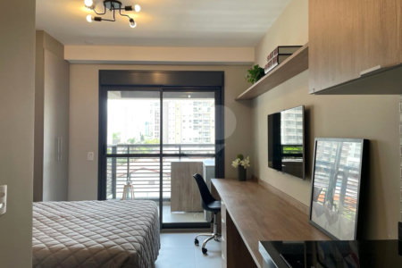 Apartamento à venda com 1 quarto em Jardim das Acácias, São Paulo, SP