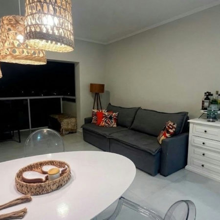 Apartamento com 2 dormitórios à venda, 76 m² por R$ 365.000,00 - Vila Júlia - Guarujá/SP