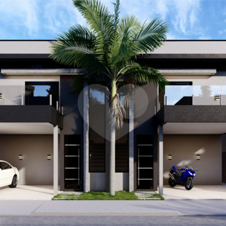 Casa à venda com 3 quartos, sendo 1 suíte,  no condomínio Residencial Treviso, Atibaia - SP