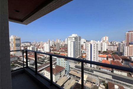 Apartamento com 1 dormitório à venda, 83 m² por R$ 1.150.000,00 - Boqueirão - Santos/SP