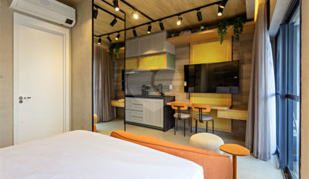 Apartamento à venda com 1 quarto em Brooklin, São Paulo, SP