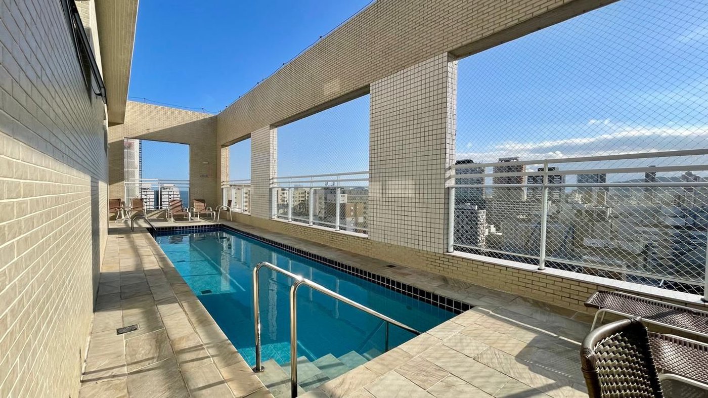 Apartamento com 4 dormitórios à venda, 217 m² por R$ 2.700.000,00 - Gonzaga - Santos/SP