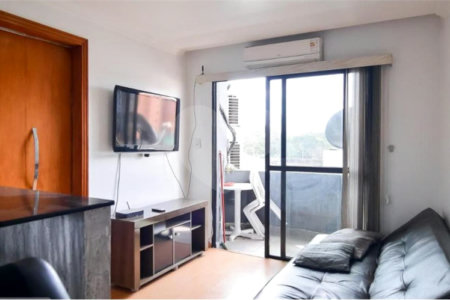 Apartamento à venda com 1 quarto em Santo Amaro, São Paulo, SP
